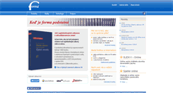 Desktop Screenshot of forma.sk